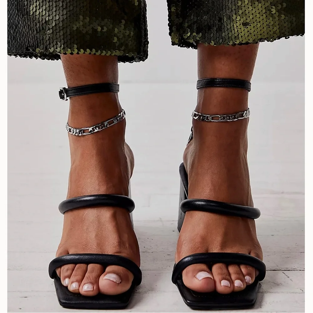 Free People Parker Chain Heels - Picture 2 of 3